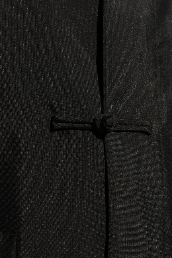 Black Blazer with standing collar Comme des Garçons Black